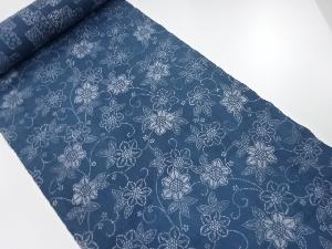 アンティーク　両面染　浴衣地